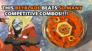 What IF WE upgraded BURN FIREBLAZE In Beyblade beyblade beyblademetalfight beybladeburst [upl. by Rehpotsirk]