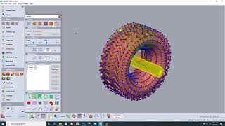 Modeling a Car Tire  Geomagic Freeform [upl. by Gaul]