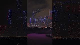 Record breaking drone show lights up the sky [upl. by Dang]