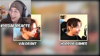 Kyedae Reacts to How A SEN Tenz Stream REALLY Looks Like Valorant [upl. by Isnyl]