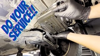 How To Change VOLKSWAGEN JETTA Transmission Fluid And Filter [upl. by Nytsirhc]