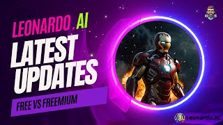 Leonardo AI July 2024 Latest Updates FREE vs Freemium [upl. by Mattox250]