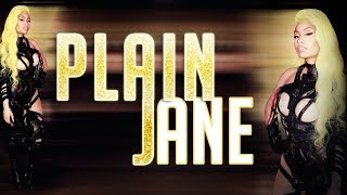 NEW  Nicki Minaj – Plain Jane Remix Verse  Lyrics video [upl. by Wilsey]