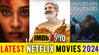 Top 5 latest movies to watch on Netflix 2024 [upl. by Cadman]