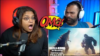 Godzilla x Kong The New Empire  Trailer 2 Reaction [upl. by Ramoh]