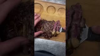 Entrecôte de bœuf Black Angus sauce forestière et frites 🔪🥩🍄‍🟫 food cuisine chef cooking [upl. by Eagle]