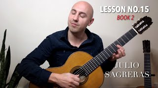 Sagreras  Book 2 Lesson No15  Classical Guitar Study  Played by Jonathan Richter [upl. by Idnyc]