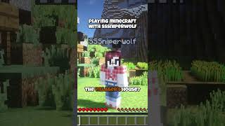 I Played Minecraft With SSSniperWolf And Grox [upl. by Allare]