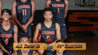 2021 AJ Carter Leesburg Basketball vs Tavares [upl. by Rim]