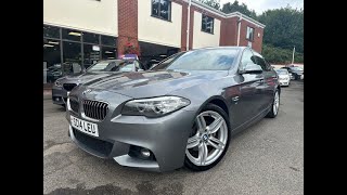 2014 14Reg BMW 520d MSport AutoGEN 72000 MILESSTUNNING COND amp SPEC £10995 [upl. by Shayna914]