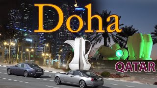 Doha Qatar 4K Sights Economy and World Cup 2022 [upl. by Dolora]