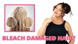 Can You Safely Bleach Damaged Hair – Here’s How [upl. by Nayr]