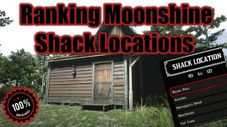 Ranking Moonshine Shack Locations Worst to First in Red Dead Online [upl. by Yahsal]