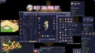 BEST CRA PVM SET  4 SET BONUS  DOFUS UNITY [upl. by Gerhan]