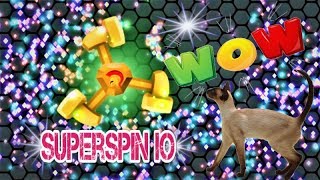 GOLD SPINNER FIDGET GAME SUPERSPIN IO I IN TOP 1 PLACE [upl. by Mommy]