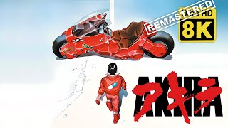 Akira  Trailer 8K Remastered with Neural Network AI [upl. by Yettie]