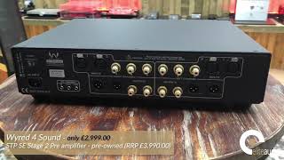 Preowned Feature Wyred 4 Sound STP SE Stage 2 Pre amplifier [upl. by Halstead]