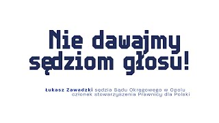 Nie dawajmy sędziom głosu [upl. by Araeic667]