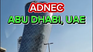 ADNEC  Abu Dhabi National Exhibition Center at Abu Dhabi City UAE [upl. by Guimar401]