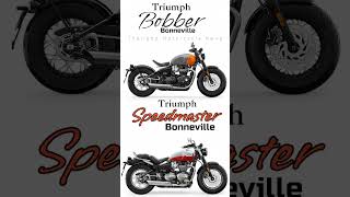 Triumph Bobber amp Speedmastern Bonneville New2025 Triumph Bonneville Bobber Speedmastern 2024 [upl. by Aremaj]