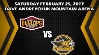 Whitby Dunlops at Hamilton Steelhawks ACH Highlights February 25 [upl. by Ssilb]