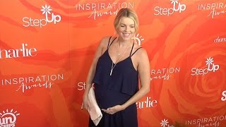 Ali Fedotowsky Shows Off Baby Bump 13th Annual Inspiration Awards [upl. by Ahseer]