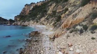 Parrot bebop drone Bahía de Javea portixol [upl. by Gilmour827]