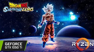 Dragon Ball Sparking Zero  GTX 1050 Ti  All Settings Tested  Unreal Engine 5 [upl. by Ahsaek4]