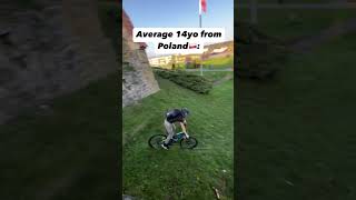 Subscribe for more🔥🫡 freeride bike mtb bikelife downhill urbandownhill viral [upl. by Cheshire]