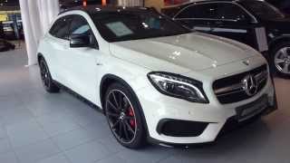 2016 Mercedes GLA 45 AMG 4Matic Exterior amp Interior 20 360 Hp 250 Kmh 155 mph  Playlist [upl. by Hughes]