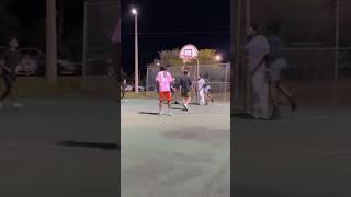 Tuff crossover basketball nba ballislife sports family hoops basketballs hoopslife parkrun [upl. by Ynnub]