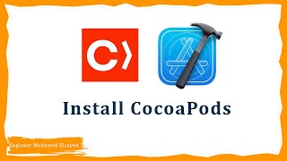 Step seven install CocoaPods [upl. by Eniamahs361]