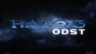 Halo 3 ODST SoundTrack quotRainquot Main Menu Theme [upl. by Ahsienod]