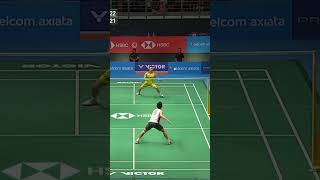 Lee chong wei vs kento momota badmintonepic badmintonhighlights featuringbadmintonplayers [upl. by Venable273]