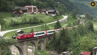 SCHWEIZ  Glacier Express quotDie berühmteste Bahn der Alpenweltquot Swiss Alps  Switzerland [upl. by Keelia]