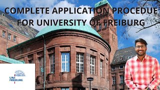 Complete Application process of quotUniversity of Freiburgquot  Embedded Systems [upl. by Oberg]