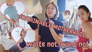 Sustainable Maternity Postpartum and BABY clothes Tryon haul 😍 [upl. by Maximilian]