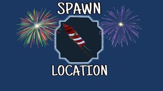 Firework sub jutsu spawn location shindo life [upl. by Yrallih]