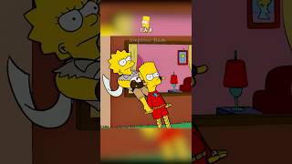 What if Bart and Lisa had superpowers🥴 simpsons shorts [upl. by Gillespie]