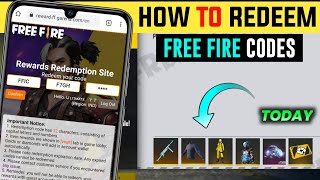 HOW TO REDEEM CODE IN FREE FIRE  HOW TO USE REDEEM CODE IN FREE FIRE  FREE FIRE REDEEM CODE [upl. by Bohner]