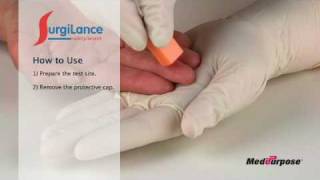 Introducing the Sterilance Press 2 Pressure Activated Safety Lancet [upl. by Ytte]