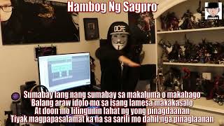 Hambog ng Sagpro  Gloc9 44 bars challenge [upl. by Merriman]