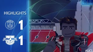 RESA PARIS SAINT GERMAN VS RASENBALLSPORT LEIPZIG  UCL MATCH HIGHLIGHTS [upl. by Akinak175]