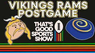 Vikings vs Rams Postgame Enlightenment with Football Analysis [upl. by Nevag]