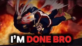 HOMELANDER FANBOY REACTS TO HOMELANDERS VS ALLMIGHT IM GENUINELY DONE BRO 😭🙏 [upl. by Nemrak]