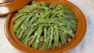 Tajine de Boeuf aux Haricots Verts [upl. by Novit]