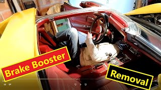 Corvette C3 Brake Booster removal  Part 3  Working under the Dashboard [upl. by Aubrette]