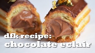 Awesome CHOCOLATE ECLAIR RECIPE [upl. by Caldera988]