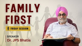 Family First Session  Friday Session  Dr JPS Bhatia  The Hermitage Rehab [upl. by Lustick142]