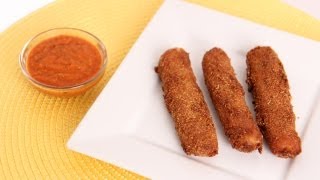 Homemade Mozzarella Sticks Recipe  Laura Vitale  Laura in the Kitchen Episode 597 [upl. by Moya]